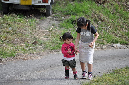 長女ちゃんといとこちゃん