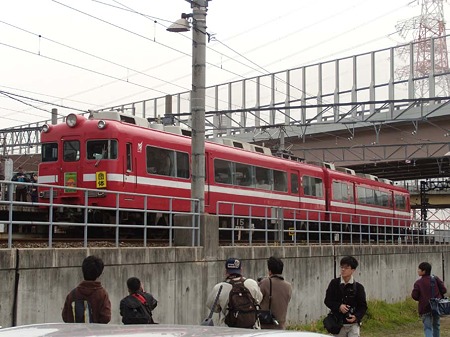撮影会中の7711F(敷地外撮影)