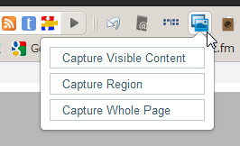 Chromeエクステンション:Screen Capture (by Google)(拡大)