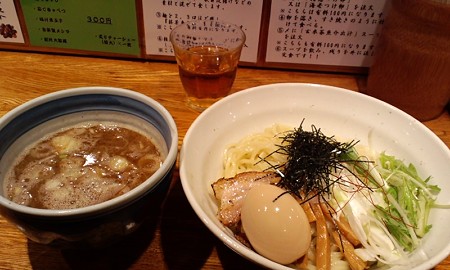 味玉つけ麺@麺や庄の