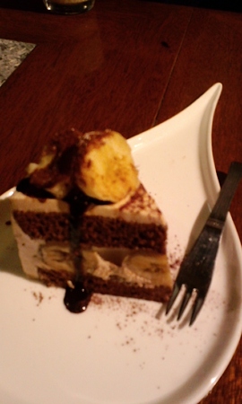 バナナ的なケーキ@EMPORIO