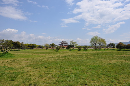 大極殿遠望