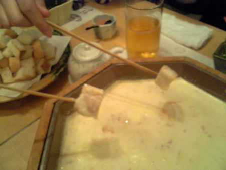 豆乳トマトフォンデュその２