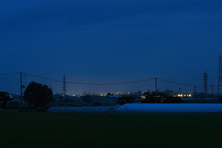 村木沢からの夜景