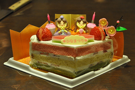 雛祭りケーキ