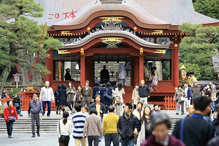 2010.03.05　鎌倉　八幡宮　大銀杏-1