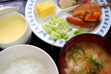 朝食バイキング