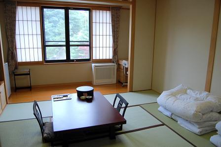 山側の客室