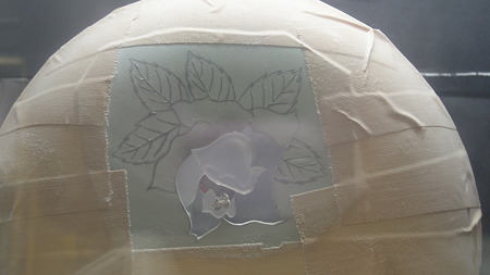 今日の作品 薔薇の大輪 2