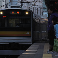 Photos: 夕暮れ時の南武線